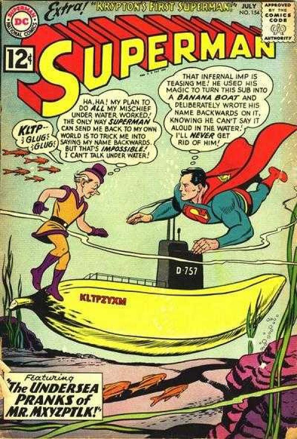 Superman #154 null cover