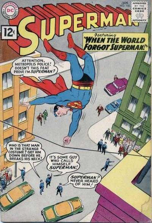 Superman #150 null cover