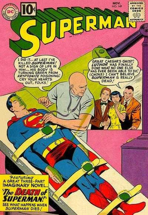 Superman #149 null cover