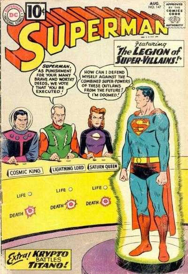 Superman #147 null cover