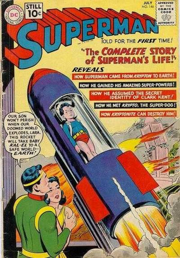 Superman #146 null cover