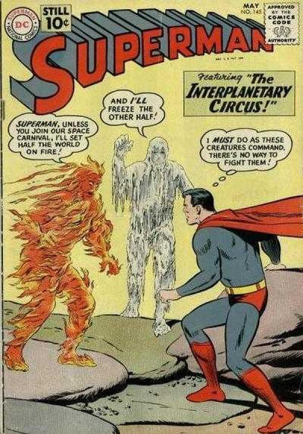 Superman #145 null cover