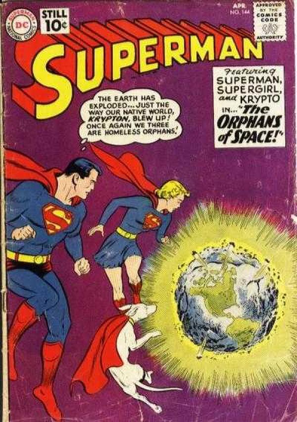 Superman #144 null cover