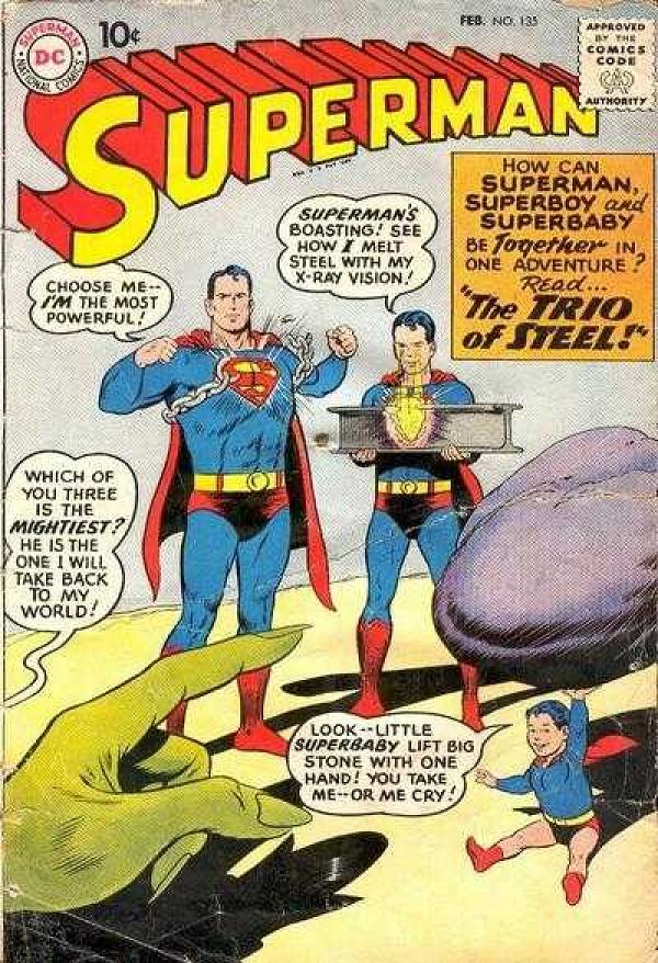 Superman #135 null cover