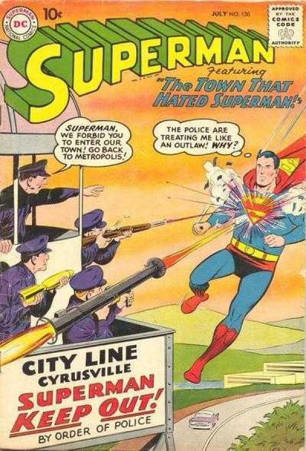 Superman #130 null cover
