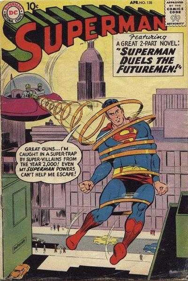 Superman #128 null cover