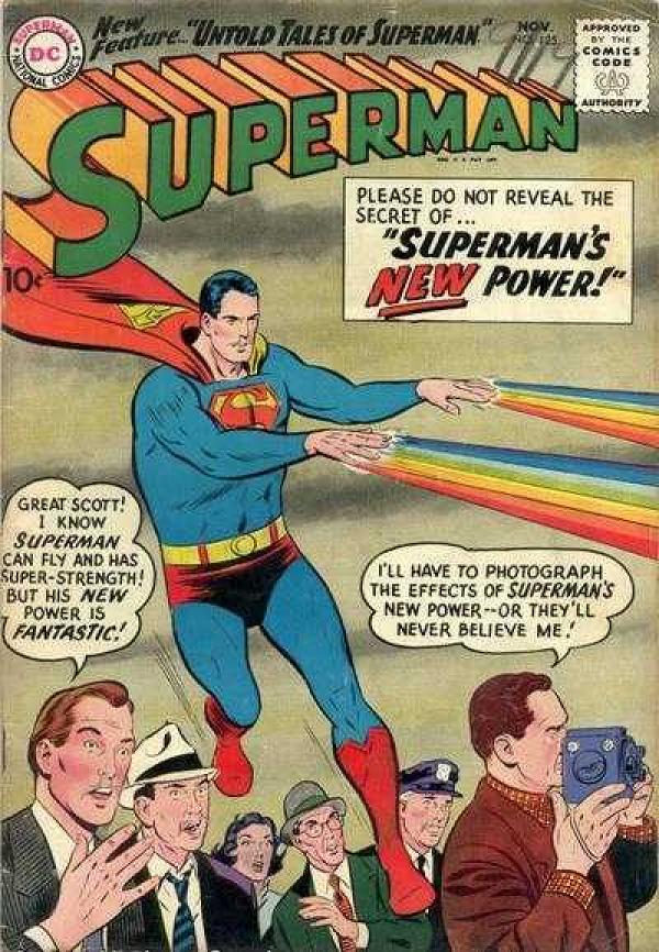 Superman #125 null cover