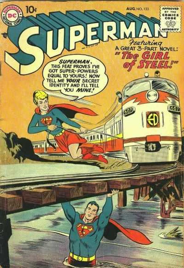 Superman #123 null cover