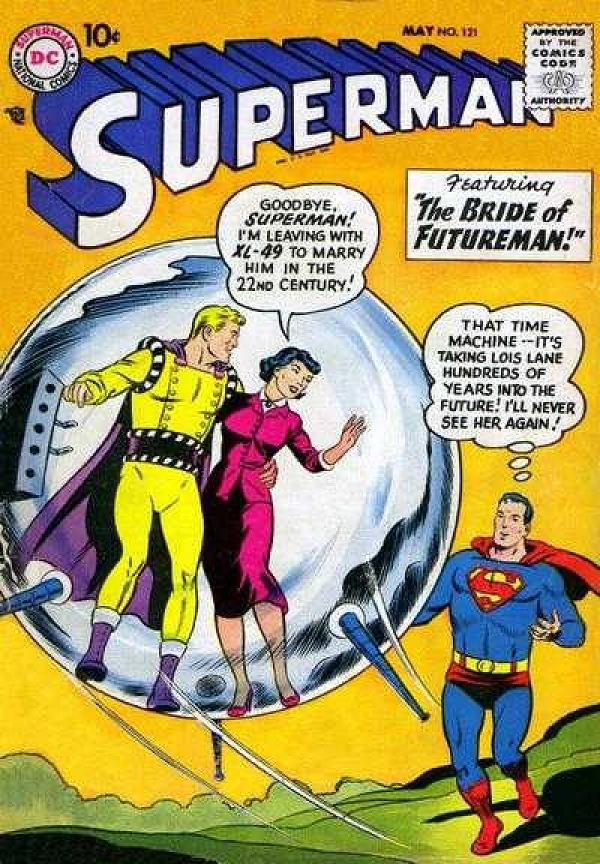 Superman #121 null cover