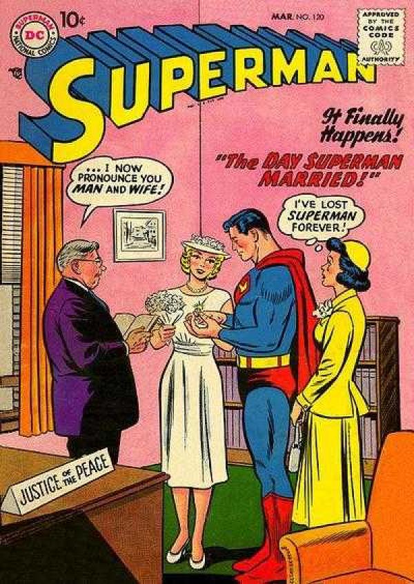 Superman #120 null cover