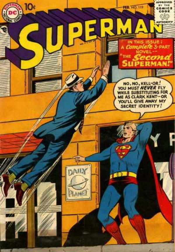 Superman #119 null cover