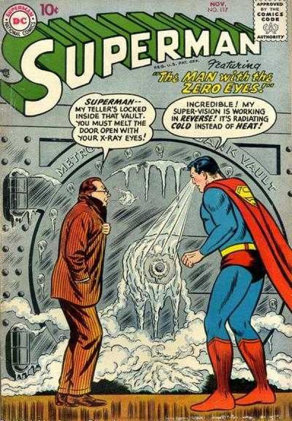 Superman #117 null cover