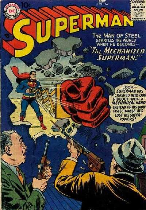 Superman #116 null cover