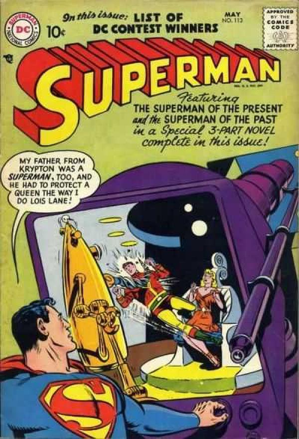 Superman #113 null cover