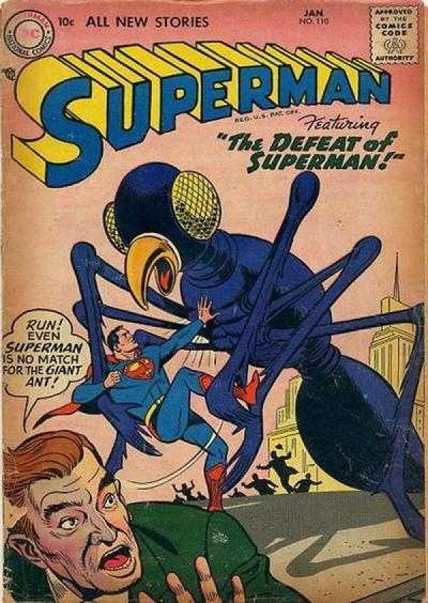 Superman #110 null cover