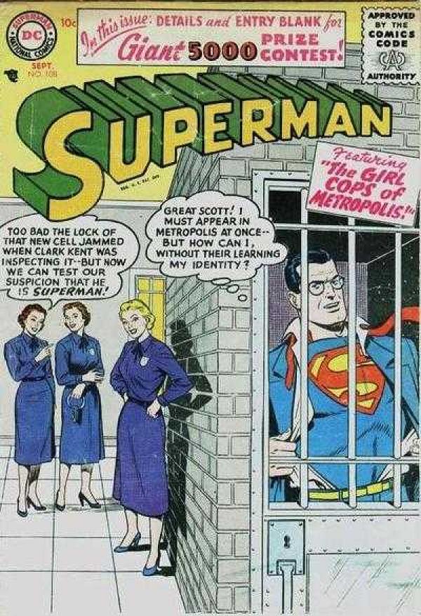 Superman #108 null cover
