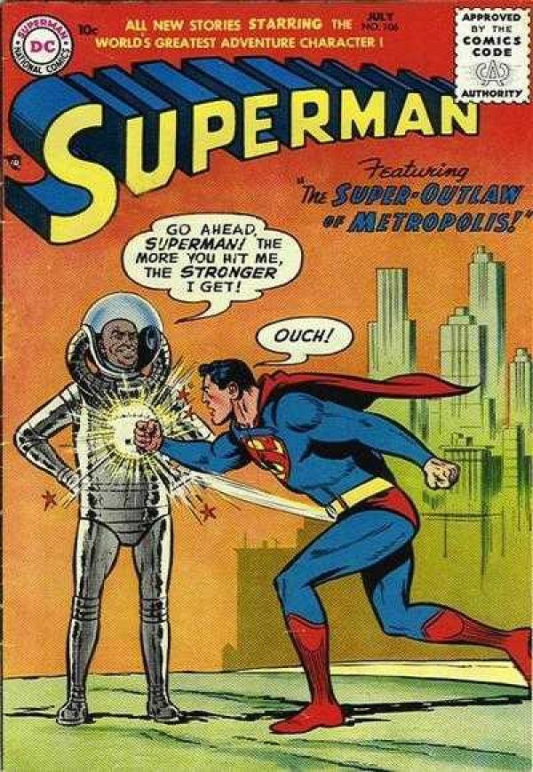 Superman #106 null cover
