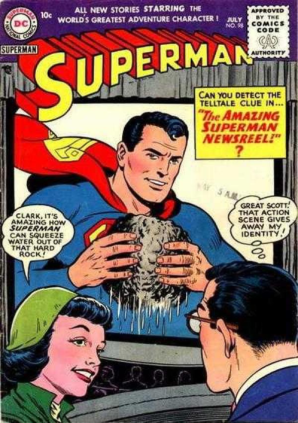 Superman #98 null cover