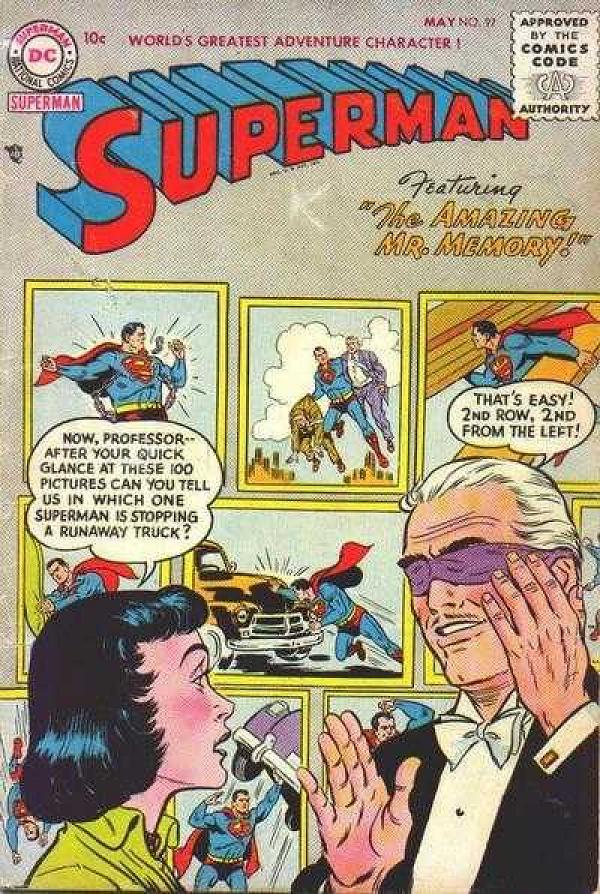 Superman #97 null cover