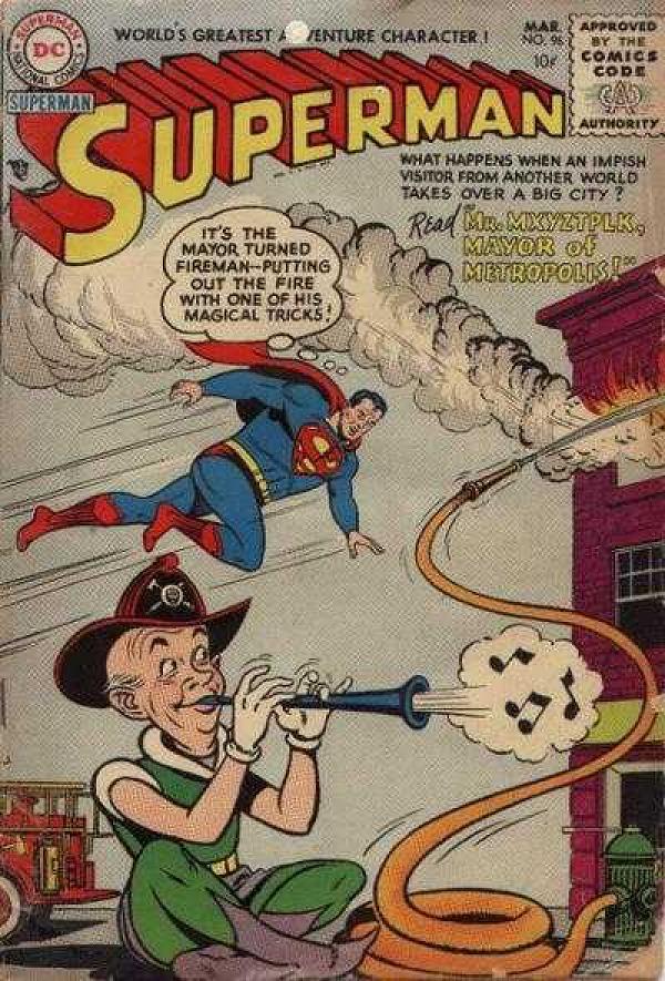 Superman #96 null cover