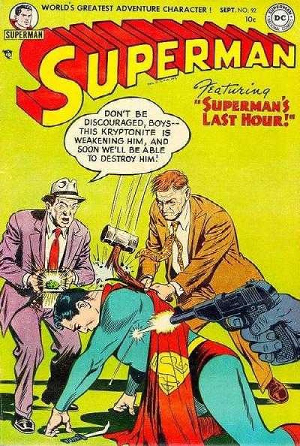Superman #92 null cover
