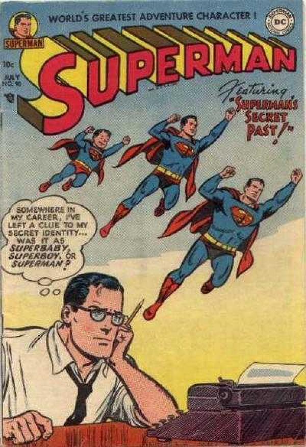 Superman #90 null cover