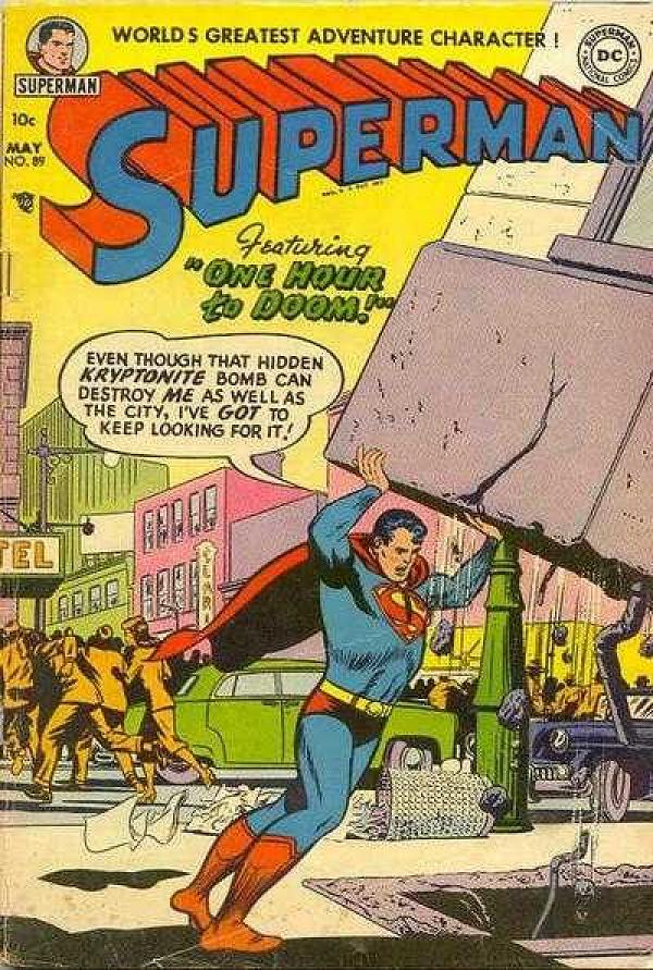 Superman #89 null cover