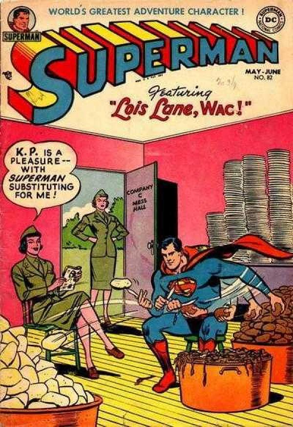Superman #82 null cover
