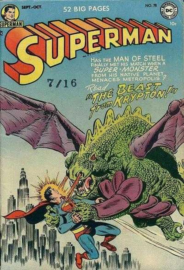 Superman #78 null cover