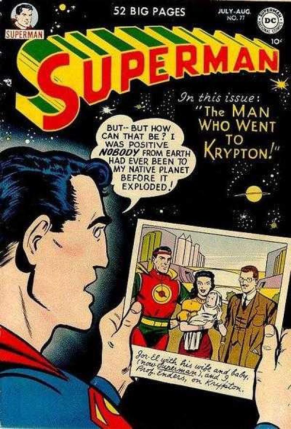 Superman #77 null cover