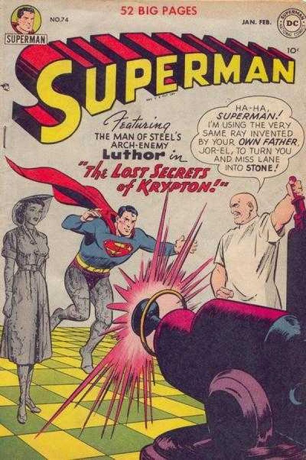 Superman #74 null cover