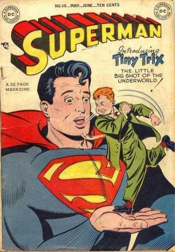 Superman #58 null cover