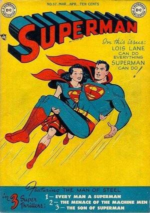Superman #57 cover