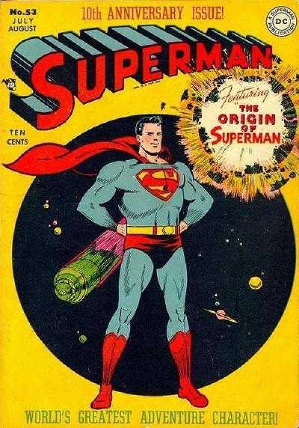 Superman #53 null cover
