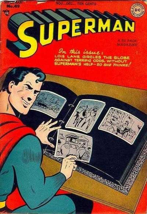 Superman #49 null cover