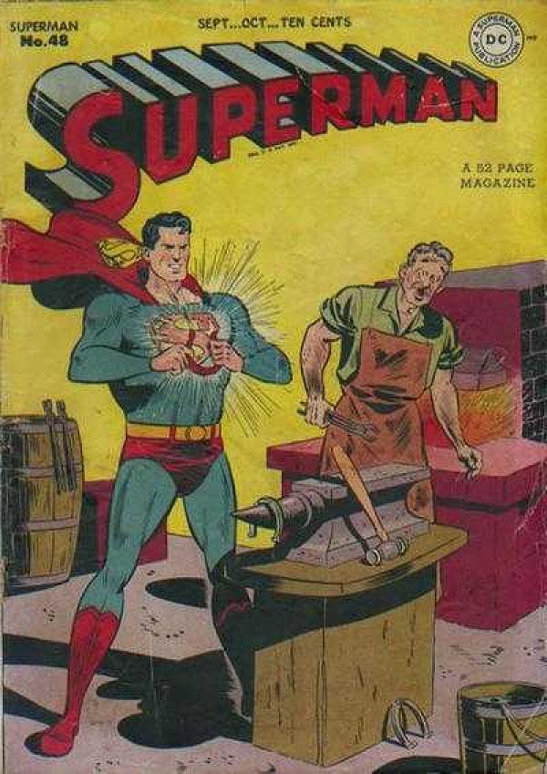 Superman #48 null cover