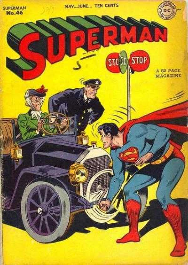 Superman #46 null cover