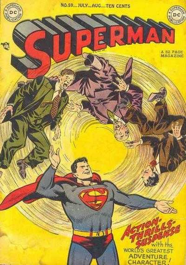 Superman #59 null cover