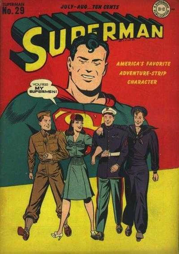Superman #29 null cover