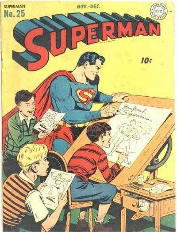 Superman #25 null cover