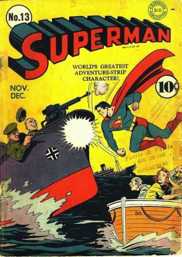 Superman #13 null cover