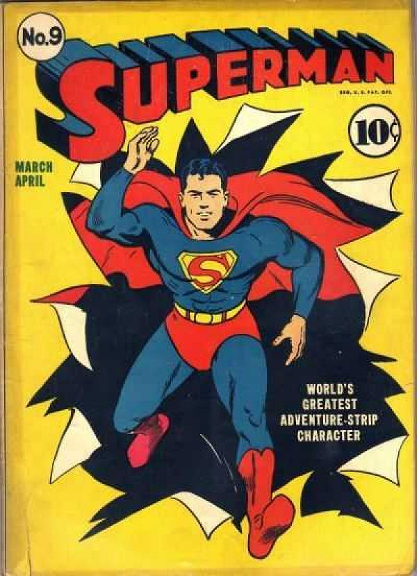 Superman #9 null cover
