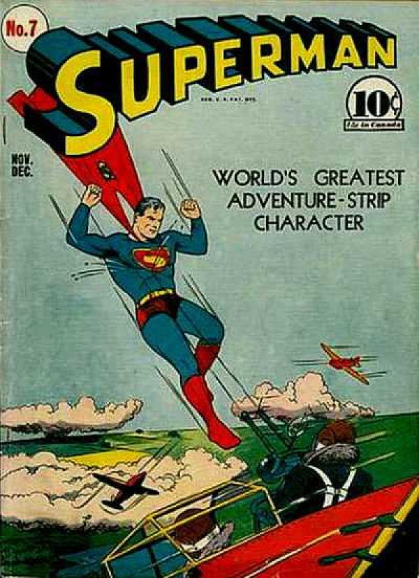 Superman #7 null cover