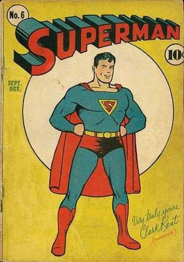 Superman #6 null cover