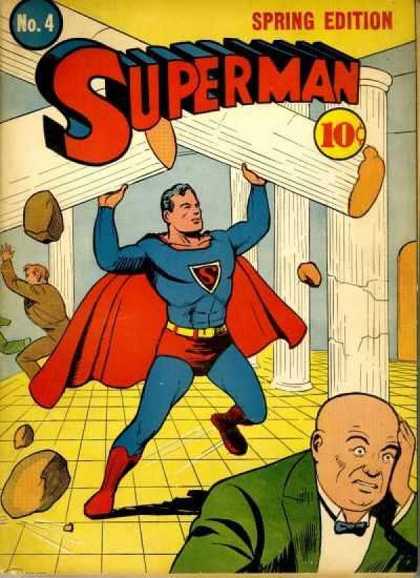 Superman #4 null cover