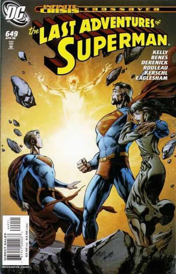 Adventures of Superman #649 cover