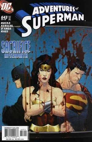 Adventures of Superman #643 cover