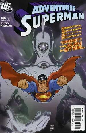 Adventures of Superman #641 cover