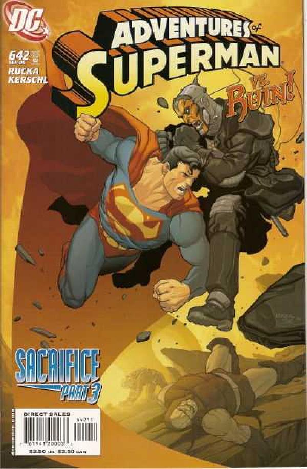 Adventures of Superman #642 null cover