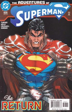 Adventures of Superman #626 cover